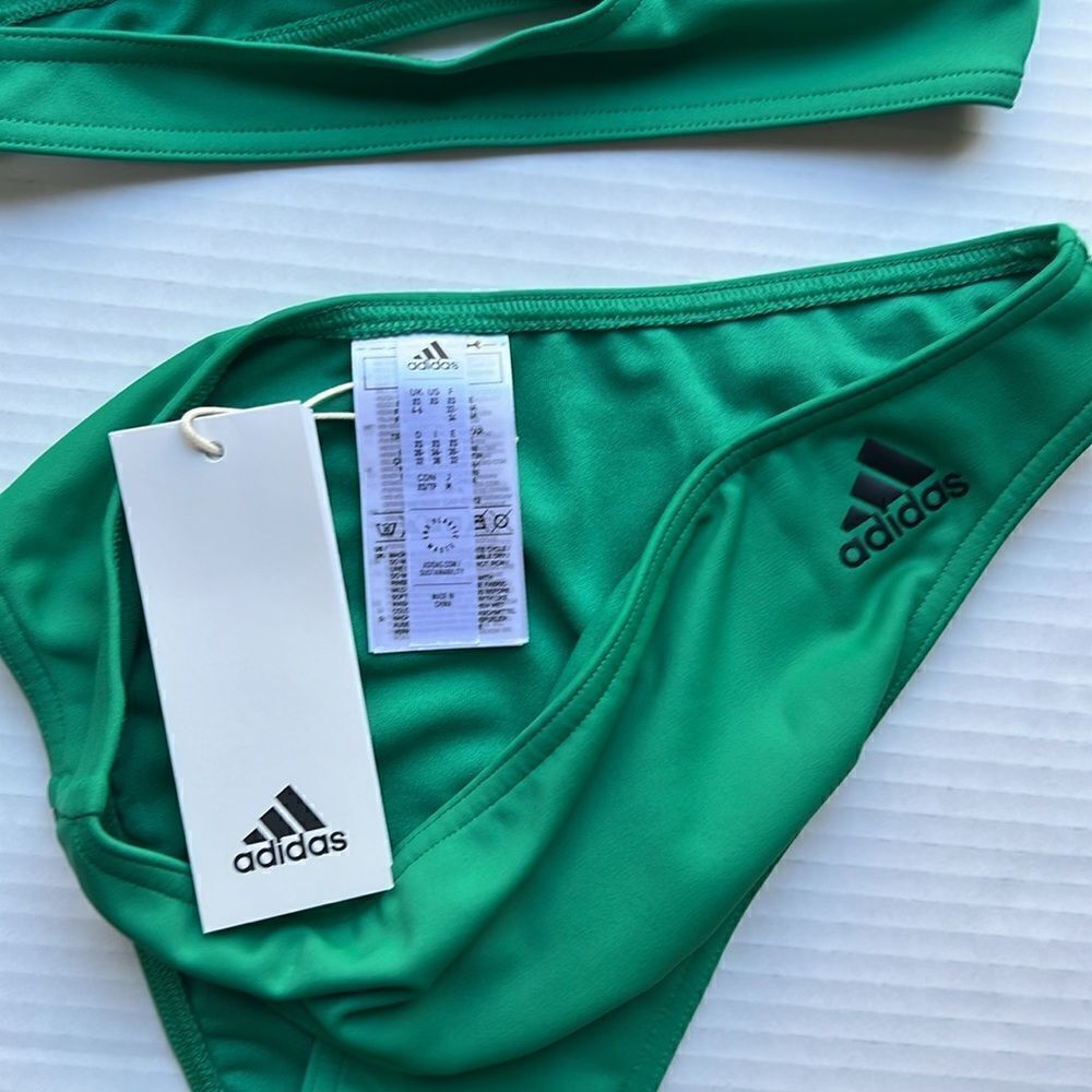 adidas Danz Bikini Set in Green - Picture 8 of 10